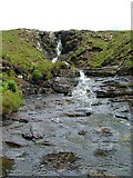 NG4358 : Waterfall on the Lon Coire Chaiplin by Dave Fergusson