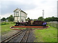 TG3018 : "Blickling Hall" on the turntable at Wroxham by Chris Holifield