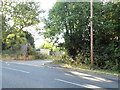 Public footpath by Home Farm on Woodside Road