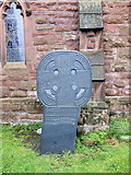 SC2484 : Lonan Cross at Peel Cathedral by Andrew Abbott