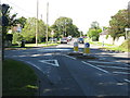 Mini roundabout on Arundel Road Fontwell