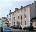 Late Georgian 3-storey houses, St James Square, Monmouth