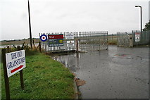 TF3887 : Old Manby airfield: industrial estate by Chris