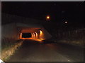 Lybury Lane going under the M1 motorway