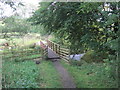 Footbridge and Footpath over Pow Charney Burn