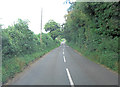 SU3449 : Un-named road south of Hatherden Farm Cottages by Stuart Logan