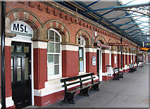 SJ6511 : Wellington - Station buildings by Dave Bevis