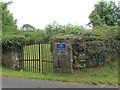 The entrance to Templerushin Graveyard