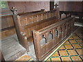 St Mary, Chute Forest: choir stalls