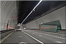 SJ3389 : Queensway Road Tunnel, River Mersey by El Pollock
