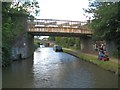 Coventry Canal: Bridge Number 19B: Chilvers Coton Railway Bridge