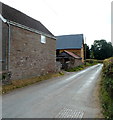 An unnamed road passes Bridge Cottage, Dorstone