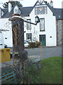 NO0860 : Old petrol pump, Kirkmichael by Karl and Ali