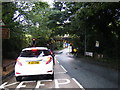 Gathurst Road at railway bridge