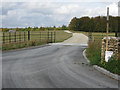 Road to Southrop Manor Estate