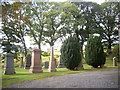 NO7999 : Upper graveyard, Drumoak Church by Stanley Howe