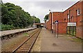 Lytham Railway Station looking east,  Station Square, Lytham