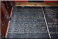 St Mary Magdalene, Great Burstead - Ledger slab