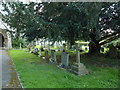 Holy Trinity, Bishop Sutton: churchyard (a)