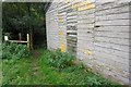 Footpath from the playing fields