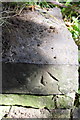 Benchmark on culvert beside A6108