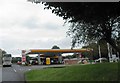 Shell garage at Tiverton services