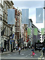 TQ2881 : New Bond Street flags by Thomas Nugent