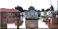 Flooded caravan park, Topcliffe