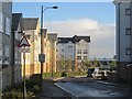 New houses by Stirling station