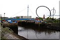 NZ5020 : Lock gates into Middlesbrough Dock by Steve Daniels