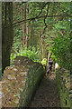 Path below Chardstock church