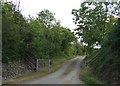 Track to Hunningham Hill Farm