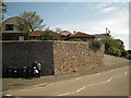 Retaining wall, Brook Street