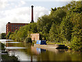 SJ8699 : Rochdale Canal, Victoria Mill by David Dixon