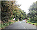 Slip road into Ombersley from A449