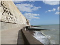 TQ4100 : Undercliff Walk at Peacehaven by Paul Gillett