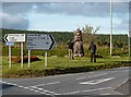 A road junction in Carrbridge