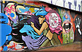 J3374 : Graffiti, Lower Garfield Street, Belfast by Albert Bridge