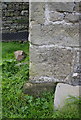 Benchmark on building at Sowden Beck Farm