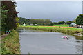 NZ2742 : Rowing under grey skies by David Martin
