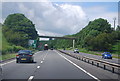 Footbridge over the A55