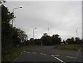 Roundabout on London Road near Wrotham