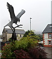 Red kite sculpture, Llanwrtyd Wells