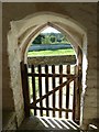 SY7188 : Exiting Whitcombe Church by Basher Eyre