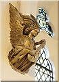 St Andrew, St Andrews Road, Romford - Angel corbel