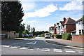 Cambrian Gardens taken from Cambrian Way, Newtown