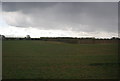 Farmland between the A2 and the railway line