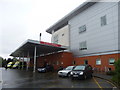 Entrance to A & E Hereford County Hospital, Hereford