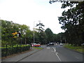 Slough Road at the junction of Bangors Road North