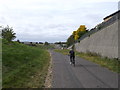 Footpath/cyclepath on the roman road